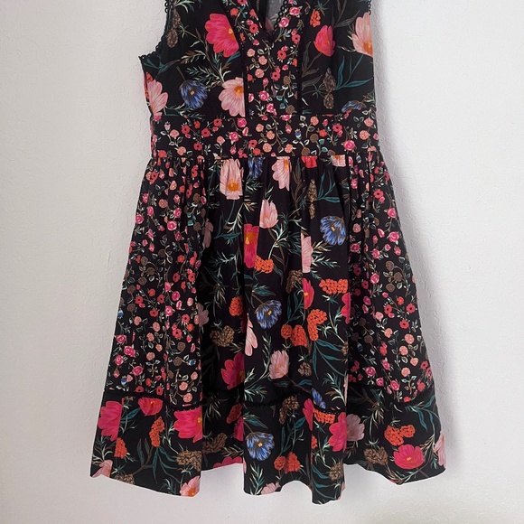 kate spade new york Mixed Blossom Fit-and-Flare Dress - Picture 3 of 8